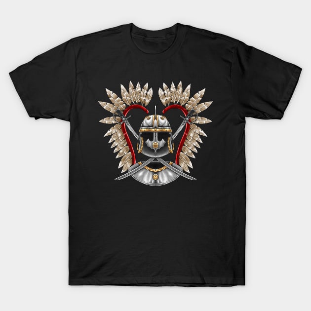 Polish Winged Hussar: Majestic Warriors of History T-Shirt by Holymayo Tee